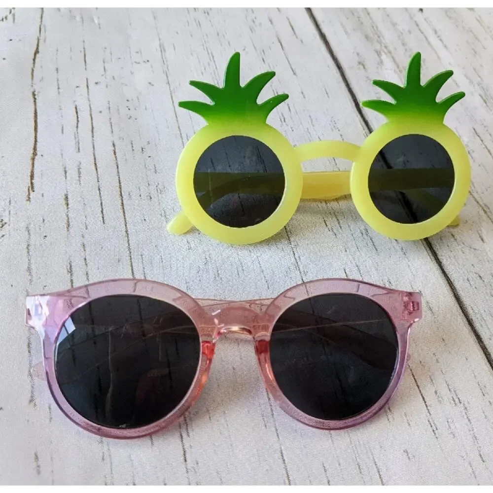 2 pairs of girls sunglasses, new sz 3+ New